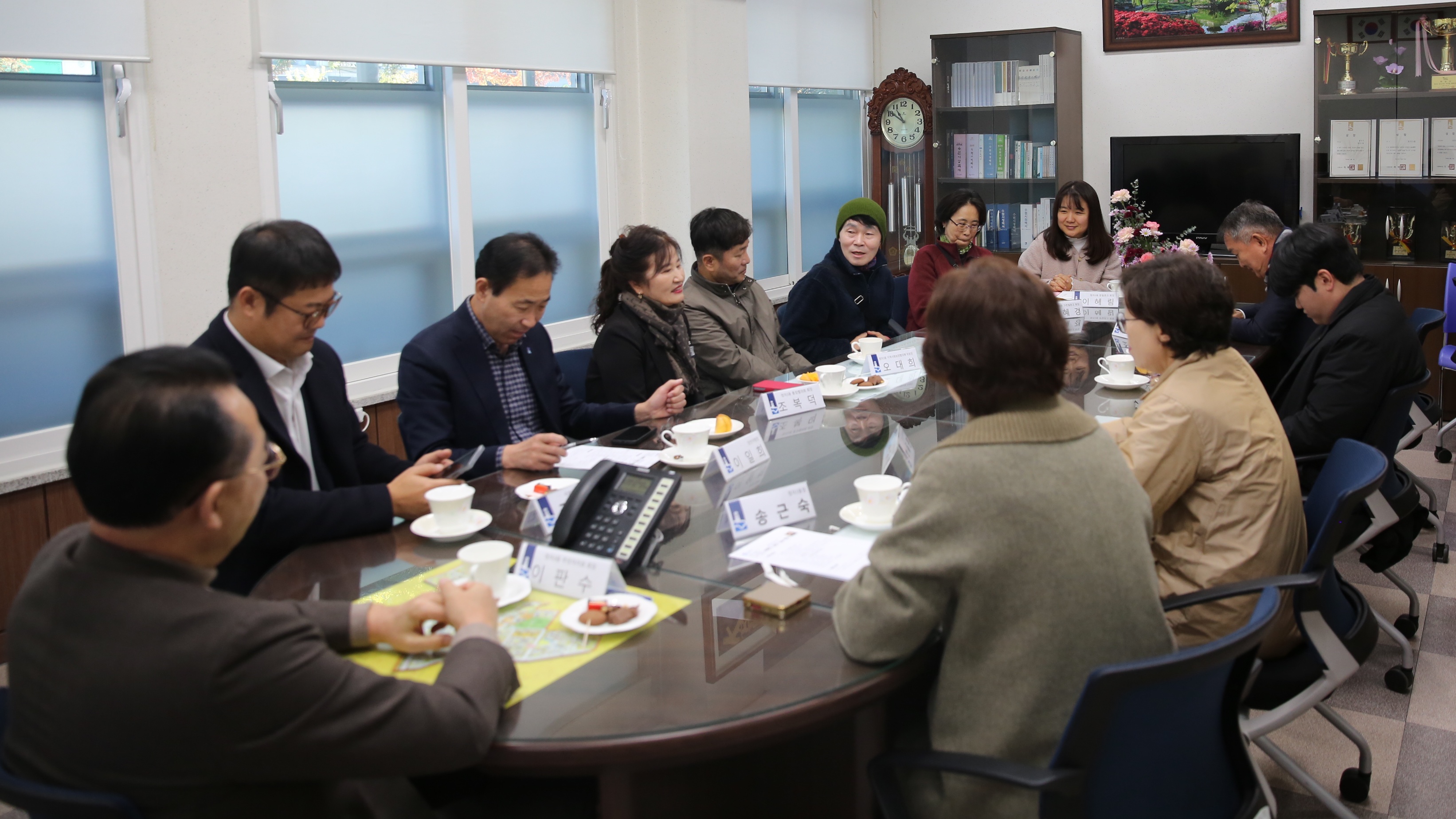 정자3동 사랑의 김장 나눔 전달식8번 사진